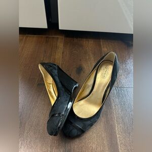 Coach Black Heels for Women